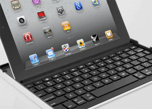 Logitech Keyboard Case by ZAGG for iPad 2